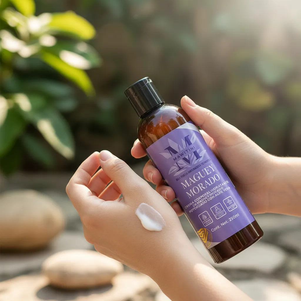 Crema Regeneradora Reparadora Natural Piel Sensible Maguey