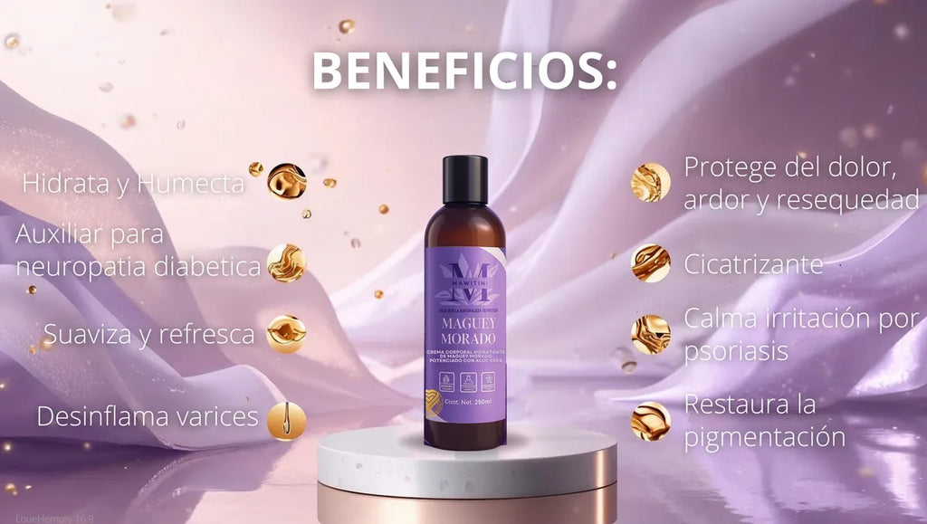 Crema Regeneradora Reparadora Natural Piel Sensible Maguey